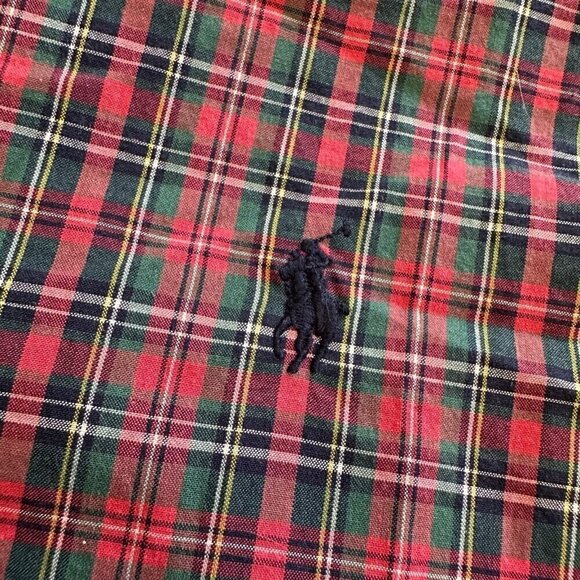 Ralph Lauren plaid long sleeve button up shirt - Picture 5 of 5